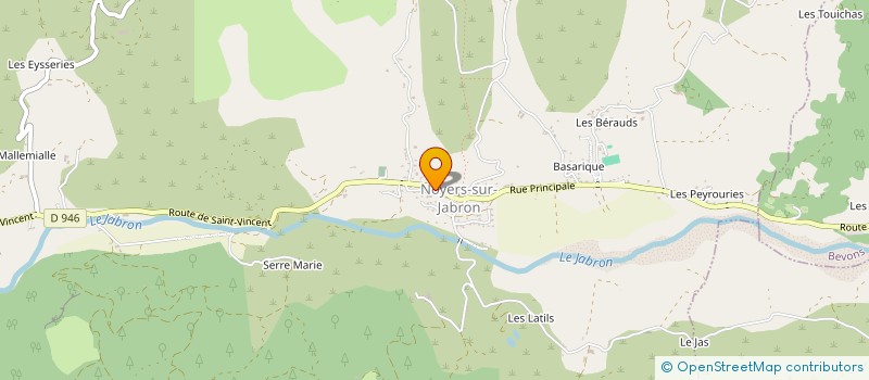 localisation de l'entreprise MADAME LUCY FONTRAILLE  NOYERS-SUR-JABRON