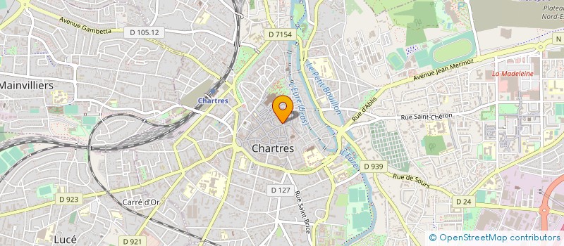 localisation de l'entreprise MADAME LUCY FORESTIER à CHARTRES