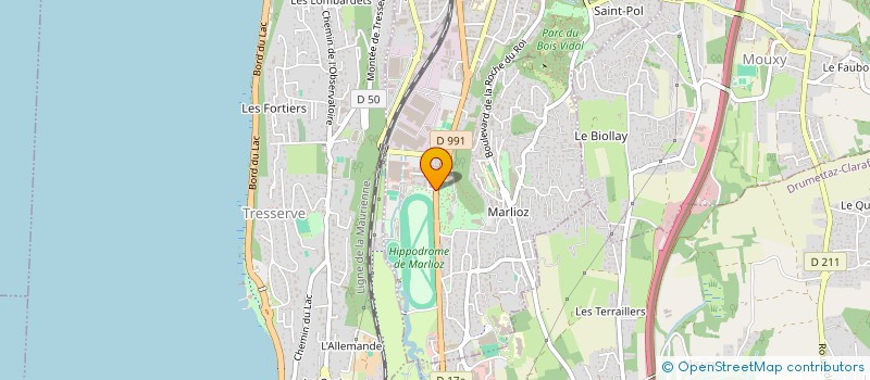 localisation de l'entreprise MADAME LUCY GOUPIL  AIX-LES-BAINS