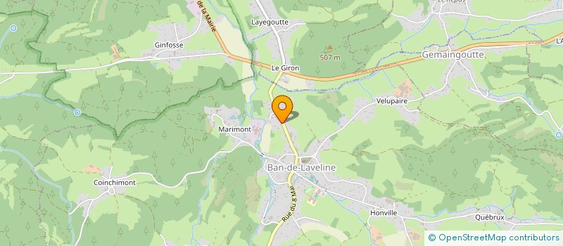 localisation de l'entreprise MADAME LUCY HASOVIC  BAN-DE-LAVELINE