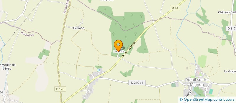 localisation de l'entreprise MADAME LUCY HOLLIS  DOEUIL-SUR-LE-MIGNON