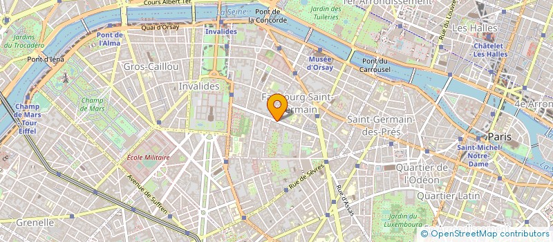 localisation de l'entreprise MADAME LUCY MARY HAWKES  PARIS