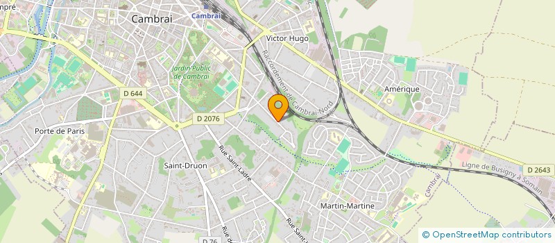 localisation de l'entreprise MADAME LUCY MILLOT  CAMBRAI