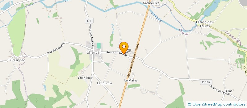 localisation de l'entreprise MADAME LUCY OVERFIELD  PERIGUEUX