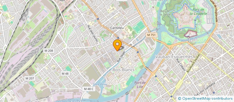 localisation de l'entreprise MADAME LUCY PINSON à LILLE