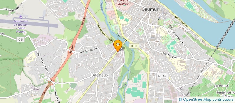 localisation de l'entreprise MADAME LUCY SANSON  SAUMUR