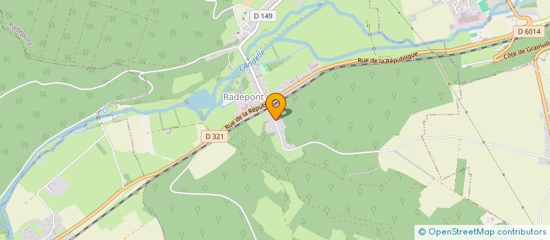 localisation de l'entreprise MADAME LUCY SAUVAGE  RADEPONT