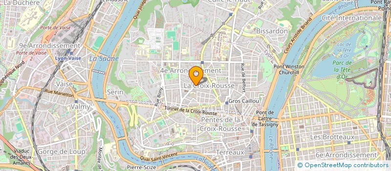 localisation de l'entreprise MADAME LUCY SORLIN à LYON