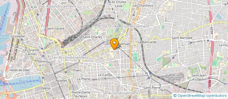 localisation de l'entreprise MADAME LUCY VIGOUREUX à MARSEILLE