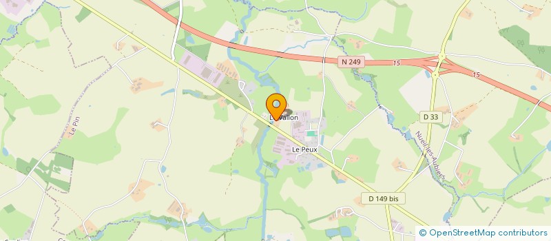 localisation de l'entreprise MADAME LUCYLE RIGNAULT à LE PIN