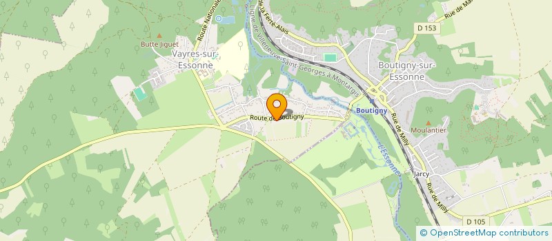 localisation de l'entreprise MADAME LUCYNA PALEN  VAYRES-SUR-ESSONNE