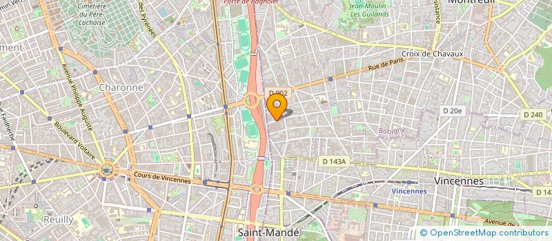 localisation de l'entreprise MADAME LUDAN ZHANG à MONTREUIL