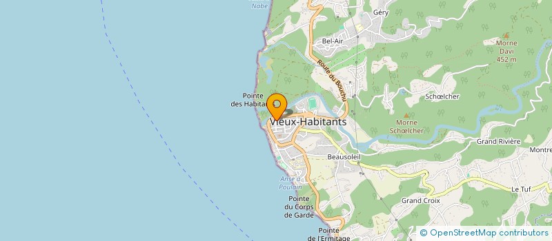 localisation de l'entreprise MADAME LUDGIE GOBARDHAN à VIEUX-HABITANTS