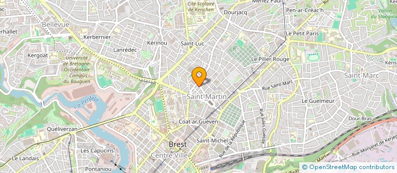 localisation de l'entreprise MADAME LUDIVINE ABGRALL à BREST