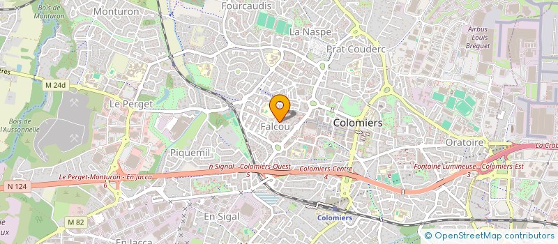 localisation de l'entreprise MADAME LUDIVINE ALAUZET à COLOMIERS