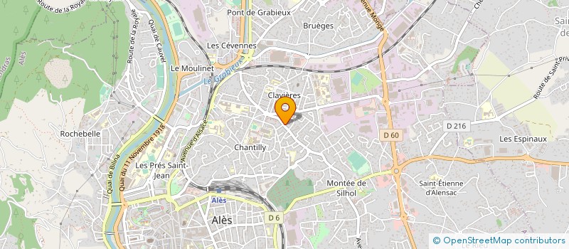 localisation de l'entreprise MADAME LUDIVINE ALBEROLA à ALES