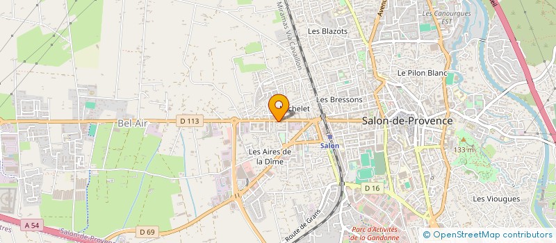 localisation de l'entreprise MADAME LUDIVINE ALCALA  SALON-DE-PROVENCE