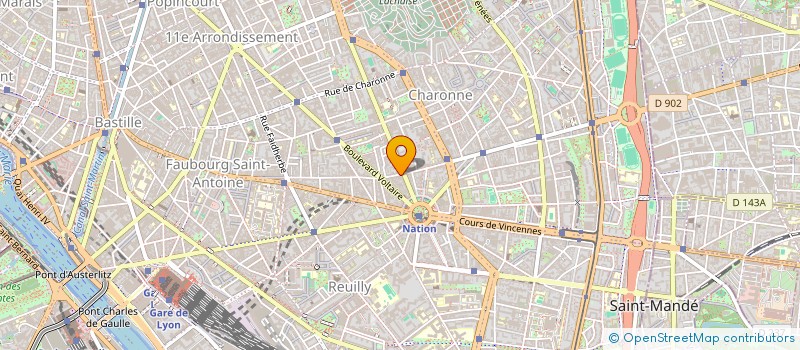 localisation de l'entreprise MADAME LUDIVINE ALLAGNAT  PARIS