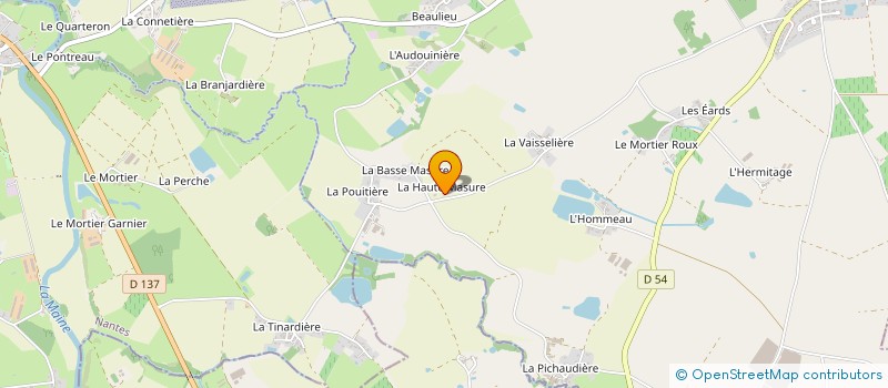 localisation de l'entreprise MADAME LUDIVINE ALLARD  SAINT-HILAIRE-DE-CLISSON