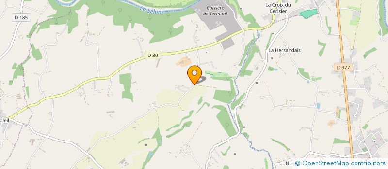 localisation de l'entreprise MADAME LUDIVINE ALMIN  SAINT-BRICE-DE-LANDELLES