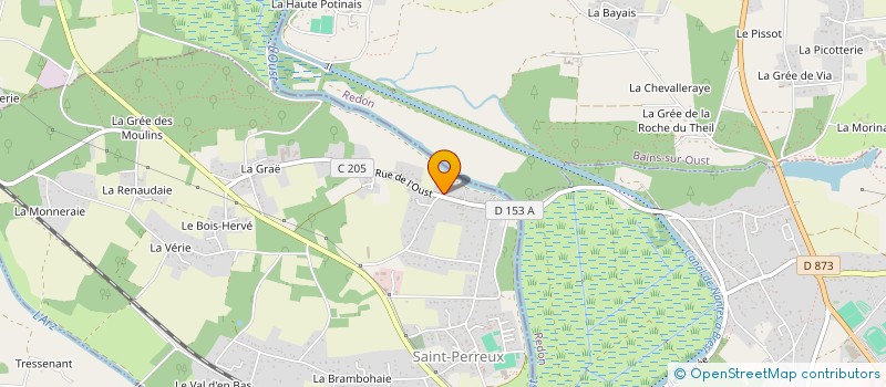 localisation de l'entreprise MADAME LUDIVINE AMICE à SAINT-PERREUX