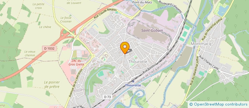 localisation de l'entreprise MADAME LUDIVINE APPOURCHAUX  CUISE-LA-MOTTE