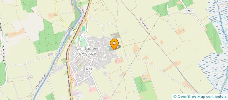 localisation de l'entreprise MADAME LUDIVINE ARESTIER  AIGUES-MORTES