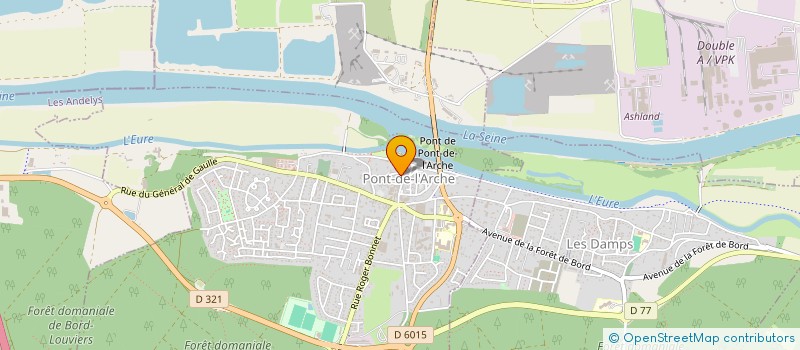 localisation de l'entreprise MADAME LUDIVINE AUFFRET à PONT-DE-L'ARCHE