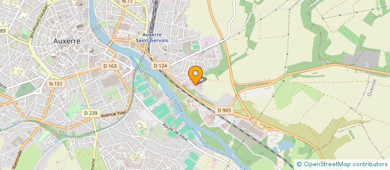 localisation de l'entreprise MADAME LUDIVINE BADIN à AUXERRE