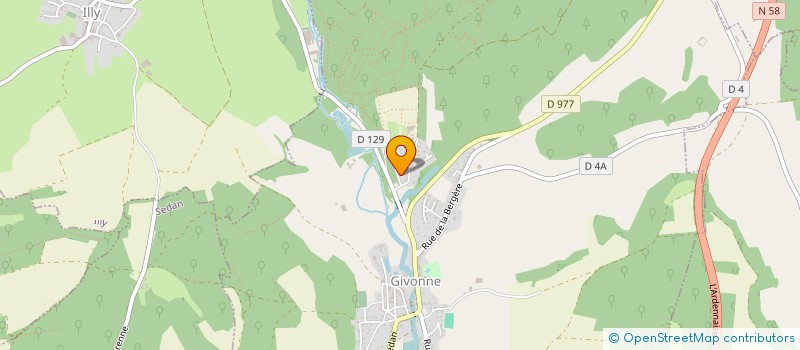 localisation de l'entreprise MADAME LUDIVINE BARCIK  GIVONNE