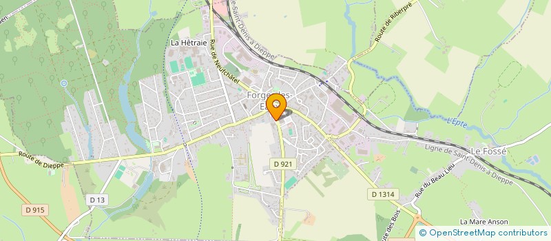 localisation de l'entreprise MADAME LUDIVINE BARDINAT  FORGES-LES-EAUX