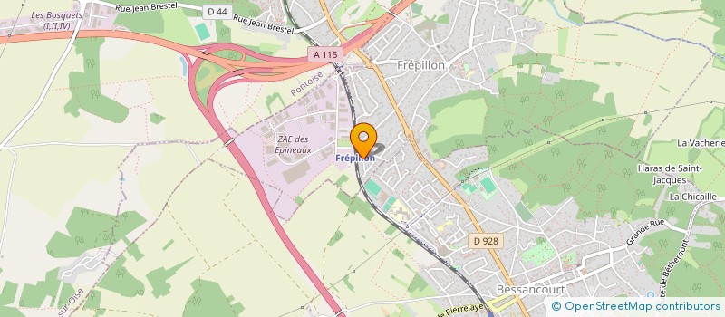 localisation de l'entreprise MADAME LUDIVINE BASQUIN  SAINT-FULGENT