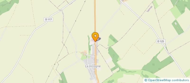 localisation de l'entreprise MADAME LUDIVINE BAUDRY  LA VICOGNE