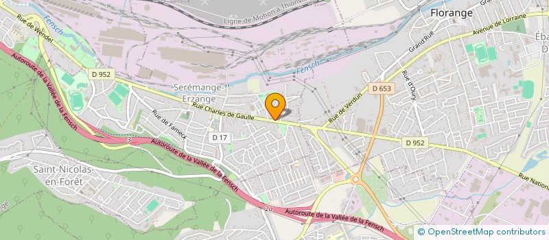 localisation de l'entreprise MADAME LUDIVINE BAUER-SCHMITT à SEREMANGE-ERZANGE
