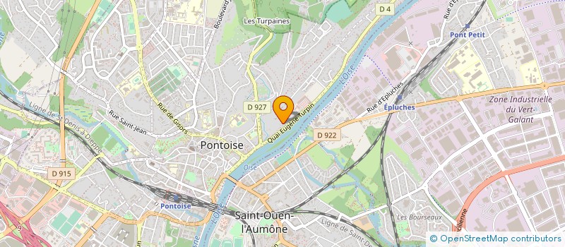 localisation de l'entreprise MADAME LUDIVINE BEAURAIN à PONTOISE