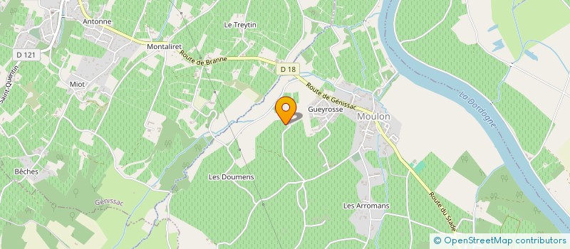 localisation de l'entreprise MADAME LUDIVINE BELLIER à MOULON