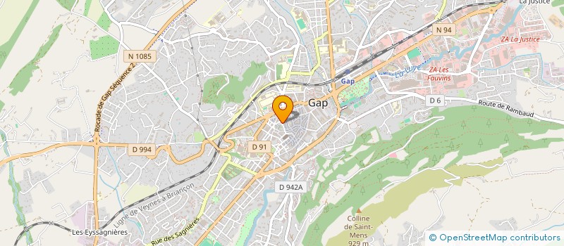 localisation de l'entreprise MADAME LUDIVINE BELLON à GAP
