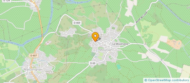 localisation de l'entreprise MADAME LUDIVINE BERNAR  MOUSSAN