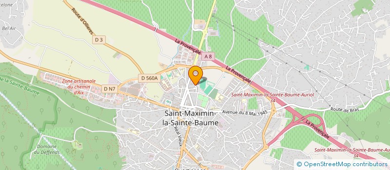 localisation de l'entreprise MADAME LUDIVINE BERNARD à SAINT-MAXIMIN-LA-SAINTE-BAUME