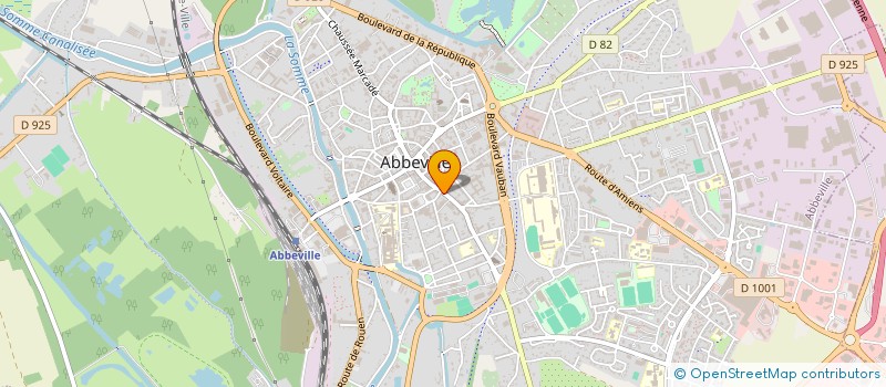 localisation de l'entreprise MADAME LUDIVINE BERTHE à ABBEVILLE