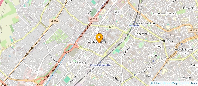 localisation de l'entreprise MADAME LUDIVINE BERTOUT  CROIX