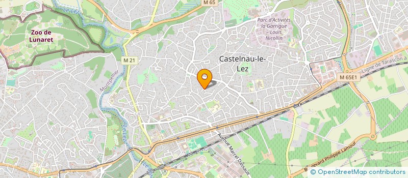 localisation de l'entreprise MADAME LUDIVINE BERTRAND à CASTELNAU-LE-LEZ