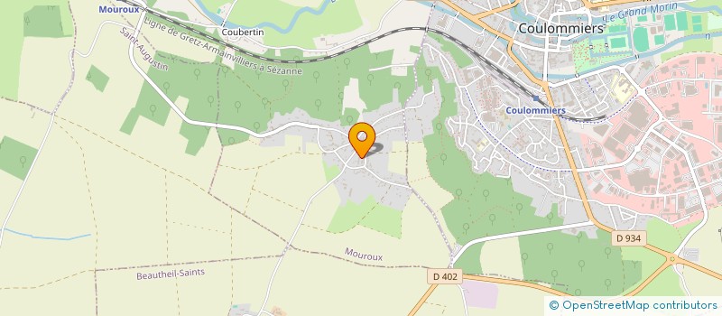 localisation de l'entreprise MADAME LUDIVINE BLANCHARD  MOUROUX