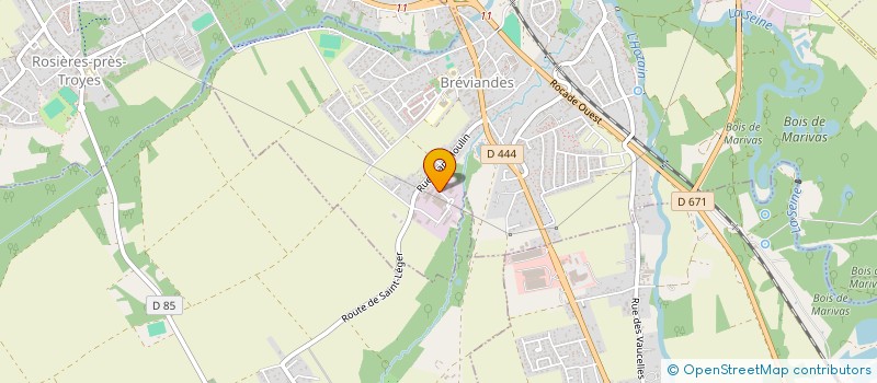 localisation de l'entreprise MADAME LUDIVINE BOCK  QUEMENEVEN