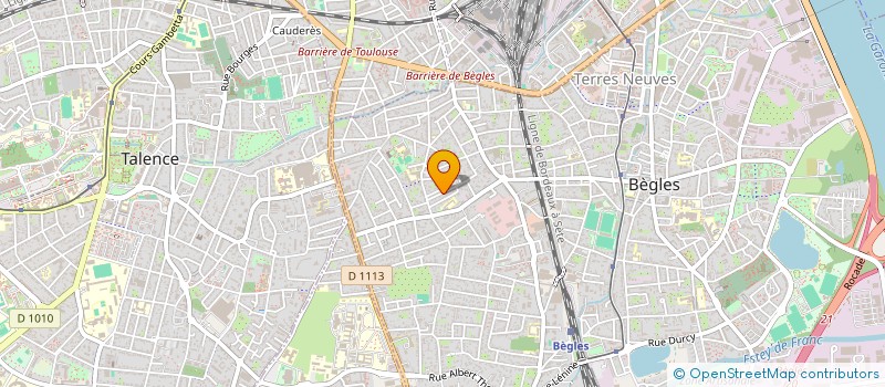 localisation de l'entreprise MADAME LUDIVINE BOILEVIN à BEGLES