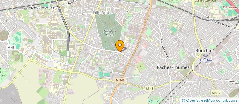 localisation de l'entreprise MADAME LUDIVINE BOMBA à LILLE