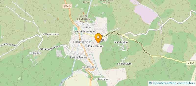 localisation de l'entreprise MADAME LUDIVINE BONILLO à GINASSERVIS