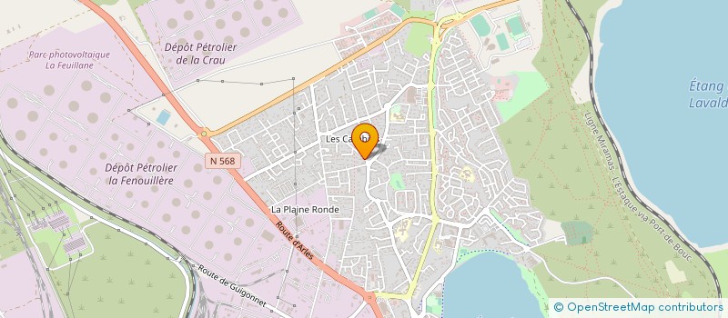 localisation de l'entreprise MADAME LUDIVINE BONNIN à FOS-SUR-MER
