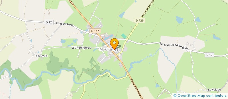 localisation de l'entreprise MADAME LUDIVINE BORDE  PLAISANCE