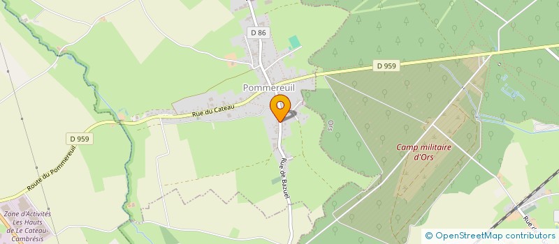 localisation de l'entreprise MADAME LUDIVINE BOUCHEZ à POMMEREUIL